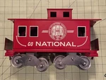 Mccoy Standard Gauge 1981 27TH Tca Go National Red Caboose #1002. Fixed Price $35.95.