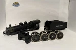 Ho Scale Steam Locomotive Owr&n 721 + Tender Drivers/parts Kitbash Project. Fixed Price $49.99.