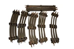 Lot 20 Gauge Curved & Straight Track Perhaps Ives See Description Model Rr. Fixed Price $10.50.