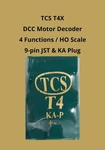 Tcs T4 Ho Scale Dcc Motor Decoder Function 9-PIN Jst & Ka Plug Free Shipping!. Fixed Price $25.99.