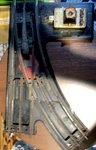 Vintage Lionel #223 Standard Gauge Left-hand Remote Switch Track-black. Fixed Price $22.99.