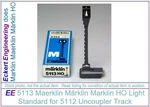 New M Rklin 5113 Standard For 5112 Uncoupler Track With Obx. Fixed Price $13.11.