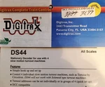 Digitrax DS44 Stationary Decoder. Fixed Price $31.99.
