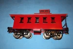 Ives Standard/wide Gauge #195 Caboose. Repainted. Fixed Price $67.45.