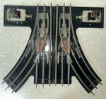 Lionel 223 Standard Gauge Left Right Hand Switches. Fixed Price $45.00.
