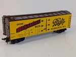 Fleischmann Old Heidelberg Blatz Beer 40' Tin Litho Reefer Car Urtx 1428. Fixed Price $15.00.