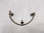 Lionel Prewar Standard Gauge 385E 1835E Boiler Front Nickel Handrail W/stanchion. Fixed Price $6.50.
