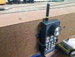Nce/digitrax Throttle Bracket Cab Holder/pocket Made By Wrought Iron Express. Fixed Price $12.00.