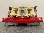 Mccoy Standard Gauge 18TH Nat'l Convention Pittsburgh Flatcar W/wagon & Box. Fixed Price $59.95.