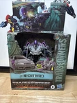 Transformers Rise Of The Beasts Flex-changers Nightbird Terrorcon Action Figure. Fixed Price $12.00.