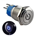 Ulincos Latching Pushbutton Switch U19C1 1NO1NC Spdt On/off Silver Stainle. Fixed Price $17.83.
