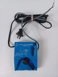 Vintage Atlas Hobby Train Transformer Model 269 Blue 1 Amp. Fixed Price $5.98.