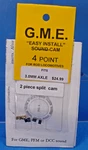 G.m.e. Sound Cam 3.0MM Axle 4 Point Steam Loco Pfm Pbl Dcc HO,SN3,ON30,ON3. Fixed Price $24.95.
