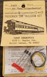 Tomar Industries Ho H-420 Passenger Car Tailsign Kit Kcs "twin Cities-seattle". Fixed Price $26.99.