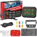 6 Gang On/off Switch Panel Circuit Relay System Kit Car Boat Automatic Dimmable. Fixed Price $76.98.