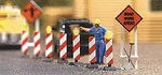 Busch 9730 Ho Scale Construction Site Blinkers (set Of 7). Fixed Price $34.84.