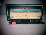 Mth Tinplate 10-1090 Std Gauge Reefer Car 500 Ivory & Peacock W/brass Trim New. Fixed Price $90.00.