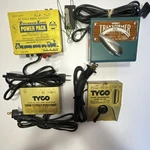 Tyco Ahm Louis Marx Model Railroad Transformers Ho Scale Analog Lot- Untested. Fixed Price $25.00.