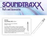 Soundtraxx 810161 Cool White Leds (6 Pack) Multi Scale Squeaky's Trains. Fixed Price $13.95.
