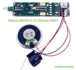 New Digitrax SDXH187K1C Dcc Sound Decoder & Speaker 16-BIT Ho Kato F40PH More. Fixed Price $61.03.