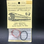 Tomar Industries Ho H-237 Passenger Car Tailsign Kit D&rgw "royal Gorge" Ltwt. Fixed Price $24.99.