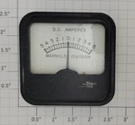 Walthers 927-380E Marn-o-power Panel Mount Center Off 5-0-5 Dc Amperes Meter. Fixed Price $30.00.