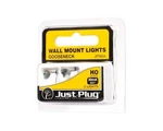 Woodland Scenics Ho Wall Mount Lights, Gooseneck (3) WOOJP5654. Fixed Price $16.99.