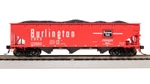 Broadway Limited 7372 Scale Cbq Aar 70-TON Triple Hopper (pack Of 4). Fixed Price $103.69.