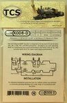 New Tcs #1339 K0D8-D Drop In Decoder For Kato B Unit Locos. Fixed Price $45.03.