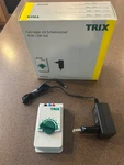 Trix 66508 Analog Speed Controller With 18VA Power Supply At 230 And 120 Volt. Fixed Price $80.00.
