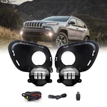 Led Fog Lights Driving Bumper Lamps W/wiring Switch For 2014-2018 Jeep Cherokee. Fixed Price $69.99.