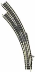 Fleischmann 9174 Left Manual Curve Switch With Ballast Scale-n. Fixed Price $41.50.