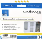 Esu 58420 New 2026 Loksound V5.0 Pin NEM652 Dcc Decoder. Fixed Price $95.99.