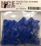 Nce New 2026 TBTB32 Track Bus Taps 14-16 Awg Pack Blue 5240274. Fixed Price $14.42.
