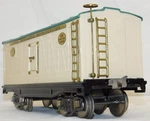 Lionel 214R Reefer Ivory & Peacock Brass Standard Gauge Nice Restoration Prewar. Fixed Price $185.00.