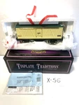 Mth 10-1090 500 Series Standard Gauge Box Car Yellow / Green In The. Fixed Price $96.00.