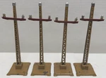 Lot Of Lionel Prewar Standard Gauge #60 Telegraph Poles 8-3/4" Long. Fixed Price $79.99.