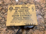 Ahm Model Railroad Hobby Transformer 70269 Power Pack Control 16.5VDC. Fixed Price $9.95.