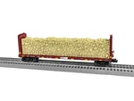 Scale - Lionel 2043111 Norfolk Southern "standard O" Bulkhead Flatcar NS118024. Fixed Price $49.99.