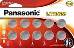 Lot 10-100 Panasonic Lithium Battery 3V CR2032 BR2032 DL2032 Button Cell. Fixed Price $5.88.