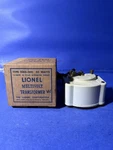 Lionel Postwar 1043-500 Transformer W/box (girls Set) Scarce. Fixed Price $350.00.