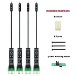 Digitrax SH2AB New 2025 Ho Scale Mainline Signaling Kit 4 Signals & Hardware. Fixed Price $23.35.