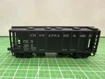 Roundhouse 1495 40' Covered Hopper- Chesapeake & Ohio #407 Original Box. Fixed Price $11.50.