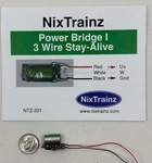 Nixtrainz Power Bridge 3 Wire Stay Alive For Esu Loksound NTZ201. Fixed Price $28.98.