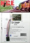 Nce D13WP New 2024 Small Dcc Motor Decoder 8 Pin Plug 5240177. Fixed Price $38.79.