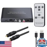 Neoteck 192KHZ Digital To Analog Audio Converter With Ir Remote Control, Dac. Fixed Price $50.86.
