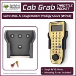 Cab Grab - Mrc / Gaugemaster Prodigy (wired) Throttle Pocket Controller Holder. Fixed Price $10.74.