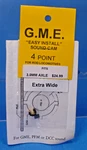 G.m.e. Sound Cam 3.0MM Axle 4 Point Steam Loco Pfm Pbl Dcc HO,SN3,ON30,ON3 Xw. Fixed Price $24.95.