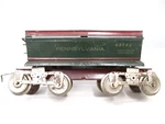 Lionel Ballast Dump Car Green Maroon Prewar Standard Gauge X7416. Fixed Price $99.00.