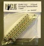 Nce 12-CIRCUIT Eurostyle Terminal Strips For 14-24 Awg Wire PKG(2) 5240297. Fixed Price $20.98.